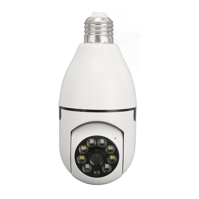 Bulb Security Camera 1080P Wireless 360 Degree Panoramic Intelligent HD