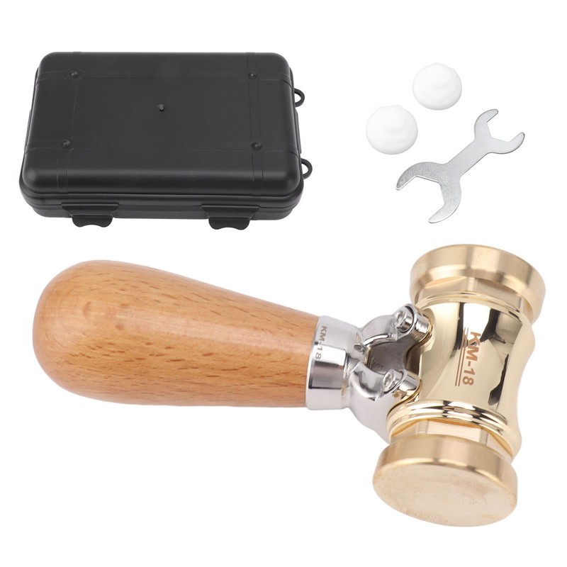 Woodworking Chisel Mallet Beech Wood Carpenter Hammer with Replaceable Solid