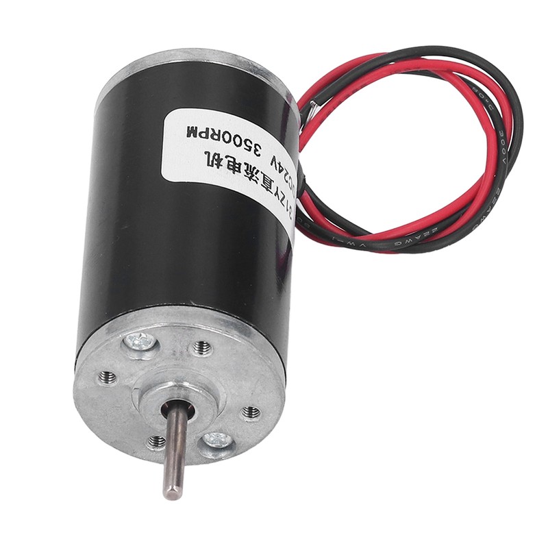 DC Gear Motor Self Locking Aluminum Shell Brass Coil Strong