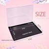 XL Large Empty Magnetic Eyeshadow Makeup Palette with Clear Top, Travel