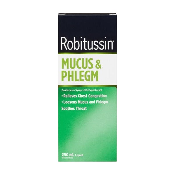 Robitussin SYRUP FOR CHEST CONGESTION (MUCUS & PHLEGM), 100ML