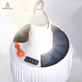 Importeek Lampara Linterna Luz Led Solar Nocturna Camping Senderismo