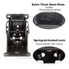 SENENQU 4PCS Folding Table Leg Bracket, 90 Degree Foldable Furniture