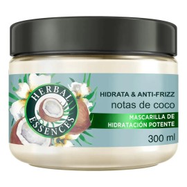 Mascarilla Capilar Hidratación Potente y Anti-Frizz Herbal Essences Coco 300 ml