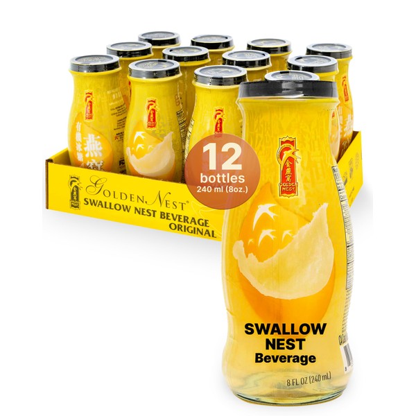 Golden Nest Premium Bird Nest Drink, Swallow Bird Nest 100%