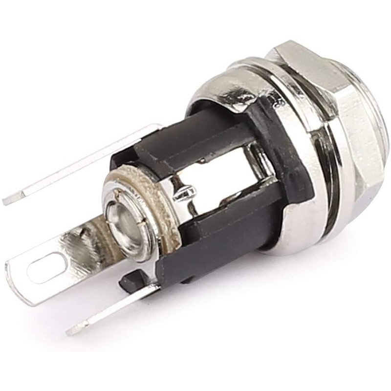 CLDIY 2.5 mm DC Power Jack Socket Panel Mount DC