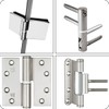 Fittings Plastic Room Doors Pack of 100 Washers Door Hinge