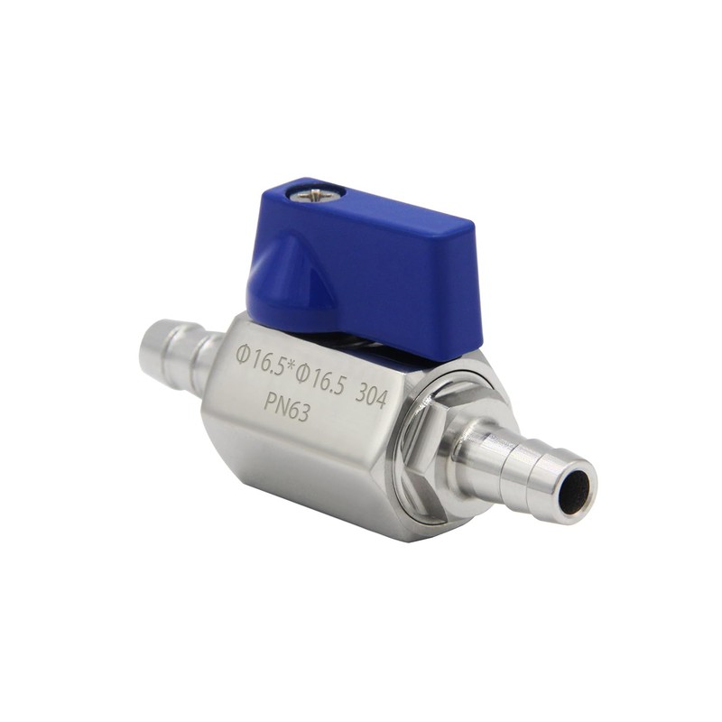 Fitvell Stainless Steel 5/8" Mini Ball Valve Shut Off Valve