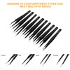 Ainiv Precision Tweezers Set, 11PCS Anti-Static ESD Tweezers Set with