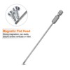 sourcing map 5pcs SL2.5 Magnetic Slotted Screwdriver Bits 2.5mm S2