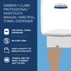 Kimberly-Clark Sanitouch Hard Roll Paper Towel Dispenser (09991), Hands-Free Pull
