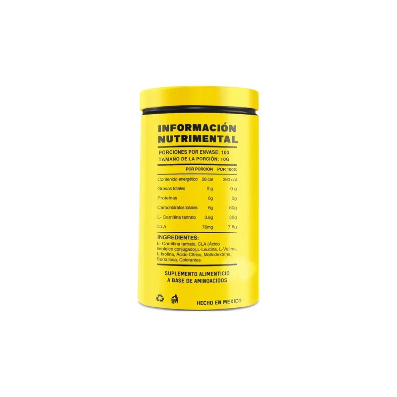 Mr. Yellow Cla Carnitina 1kg 100 Servs