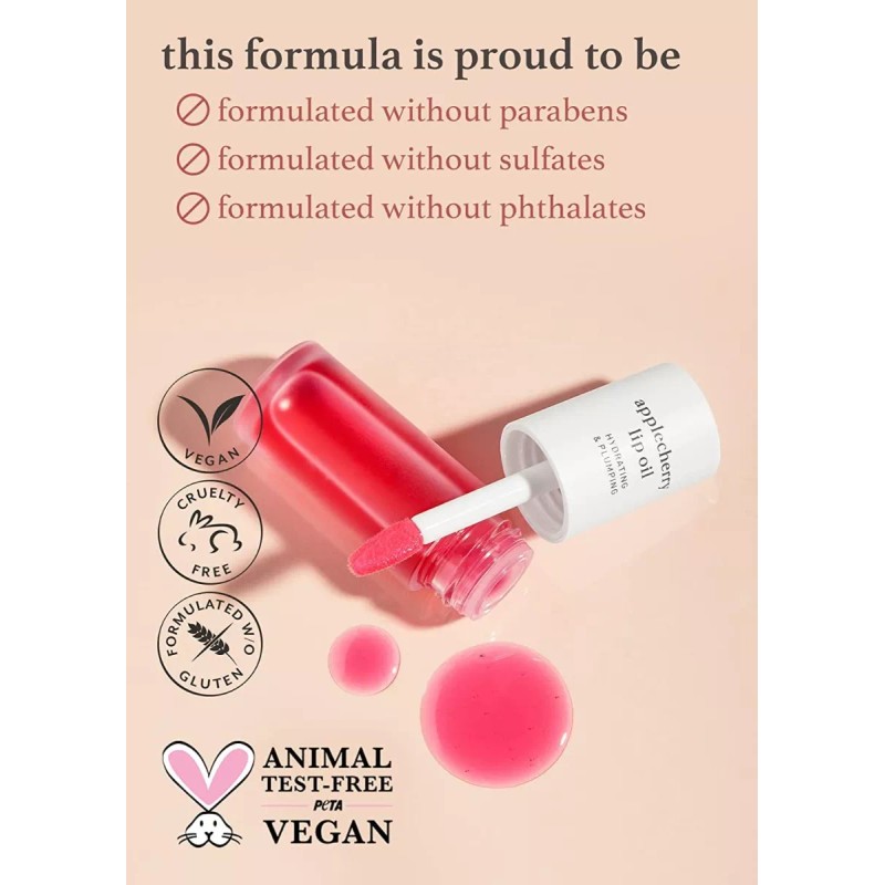 Nooni Aceite De Labios Coreano - Appleberry, 0.12