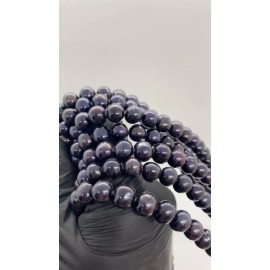 Fresh Water Potato DEEP DARK BLUE Pearls Approx. 9-10mm 15in. Strand