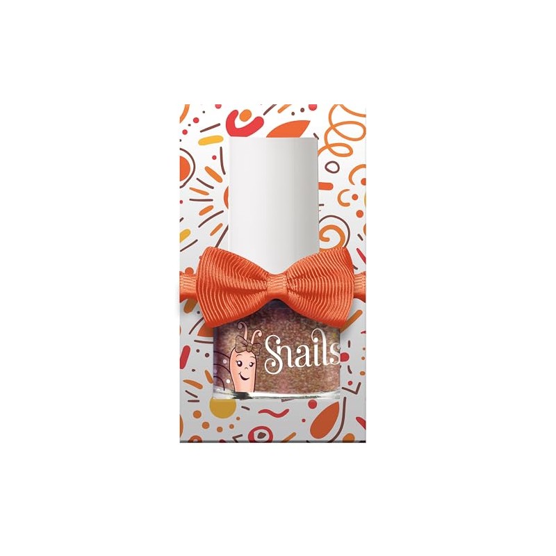 Snails 511789 Children's Nail Polish Mini Magic Orange Splash in