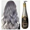 Ouro Shampoo Gris Plata Silver Matizador Cabello Ouro 900 M