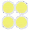 4PCS 75mm Round COB Lamp Bead High Power LED Chip