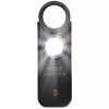 Police Magnum Personal Safety Alarm Keychain- 135dB LED Rechargeable Siren-Black