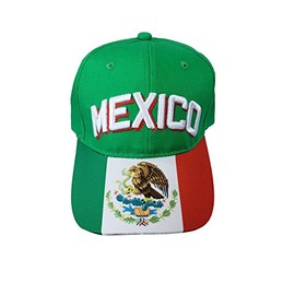 Mexico Cap Hat Any Sports Soccer World Cup Adults Mens 01-2