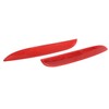 1 Pair Rear Bumper Reflector 63142990863 Left Right Red Tail