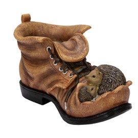 Hedgehog Boot Planter by Vivid Arts size D