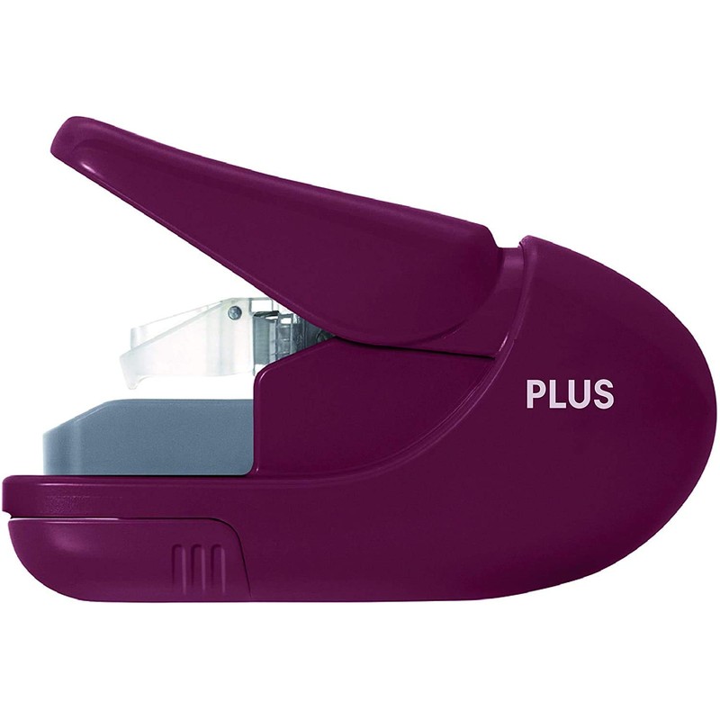 Plus, Staple Free Stapler, Paper Clinch, 5 Sheet stapling Capacity,