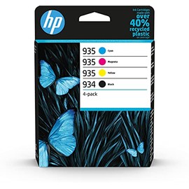 HP Original Brand Model Ink Pack 934 Black and 935 Cian Yellow Magenta
