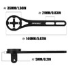 Wenbones Integrated Bicycle Computer Mount Aluminium Alloy Bicycle Mount Out