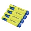 PATIKIL Highlighters 4pcs Water Based Broadtip Writing Marker Pen Office