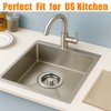 Compatible with OXO Sink Strainer,Upgrade 3 in 1 Stainless Steel