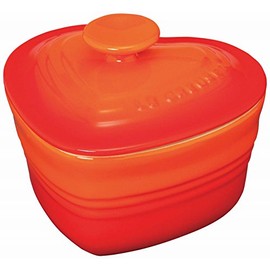Le Creuset Ramkan D'Amour S with Lid, Orange 910031-10 [Old Model]