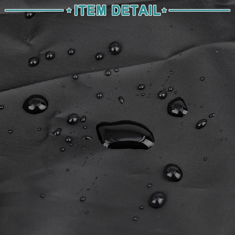 ACROPIX L Motorcycle Half Cover with Carry Bag Black -