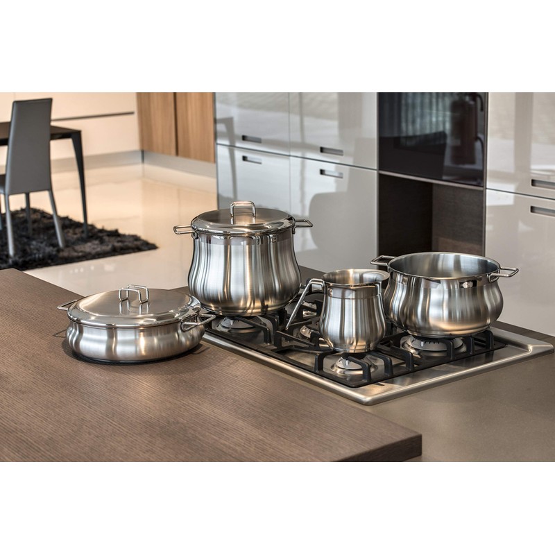 Barazzoni Tummy VAPO Line Pasta Sieve Made in Italy 18/10