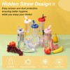 sourcing map Fruit Infuser Water Bottle 850ml / 29 oz