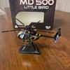 Alloy USA Bird MD500 Helicopter Model Airplane Model 1:100 Model