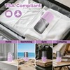 TechoEcho 4 in 1 Travel Toiletry Containers,TSA Approved Refillable Travel