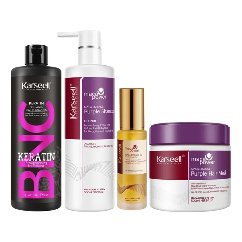 Karseell Colorequilibrio Mascarilla+aceite+shampoo+queratina