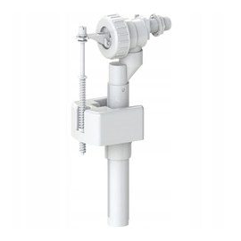 White Plastic 3/8 Inch Toilet Cistern Side Entry Inlet Filling Valve – 3/8 Inch