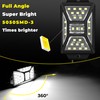 8 Pods 216 LEDs Five Side White Rock Lights with