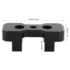 3.9Inches Transmission Mount Insert Billet Aluminum Alloy Transmission Mount Fit