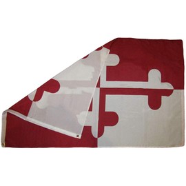 3x5 Maryland Historic Crossland Banner 3'x5' Premium Quality Rough Tex 100D Oxford Polyester Flag
