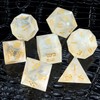 DND Liquid Dice Set Polyhedral Dice for Dungeons & Dragons