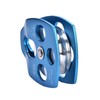 Outdoors Climbing 32KN Rescue Pulley Single Sheave with Swing Plate