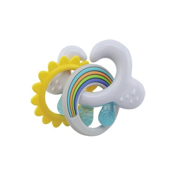 Nuby - Beißring Wolke - Beruhigender Beißring für Babys -