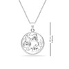 LeCalla 925 Sterling Silver Sea Life Pendant Necklace for Teen