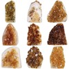 dssmboom Natural Raw Citrine Crystal Cluster Mineral Specimen for Meditation