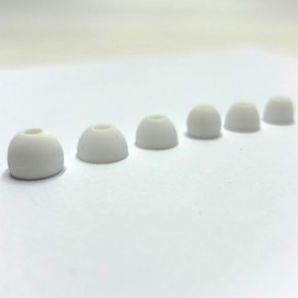 Voilala Hearing Aid Domes Small, Medium and Large Suitable for Digital Hearing aids,Hearing Amplifier Power Domes (White)