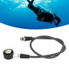 Scuba Diving Pressure Gauge Luminous Submersible Pressure Gauge with High