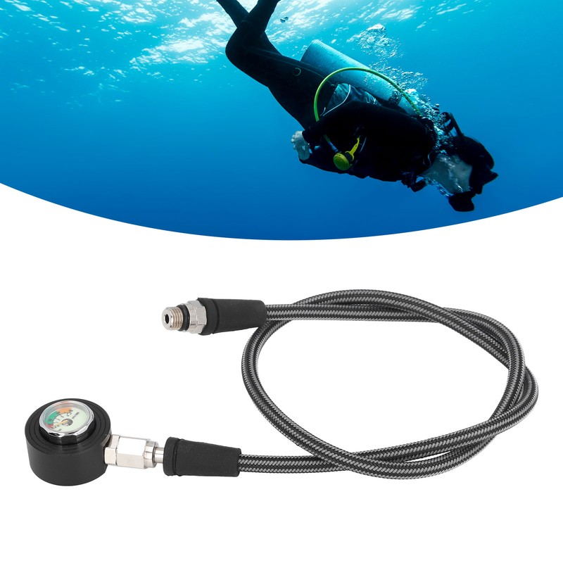 Scuba Diving Pressure Gauge Luminous Submersible Pressure Gauge with High