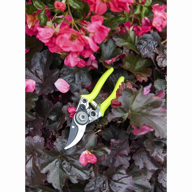 Burgon & Ball FloraBrite Pocket Pruner, 17 cm Length, Yellow
